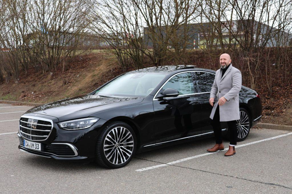 Vrcan je sudjelovao u snimanju spota za pjesmu "Eh, da mi je Hercegovina" sa svojim novim Mercedesom S klase / Foto: Fenix (Željko Cindrić)