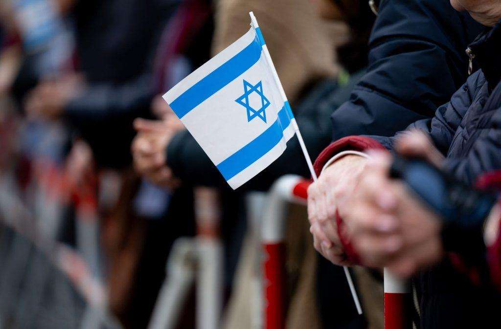 Izraelska zastava / Foto: Sven Hoppe/dpa