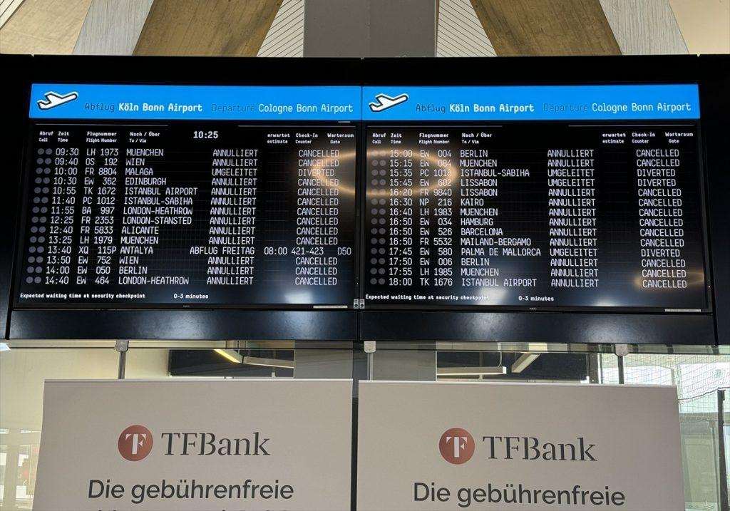 Zračna luka Köln - Bonn / Foto: Anadolu