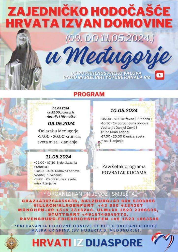 HODOČAŠĆE U MEĐUGORJE: Prijavite se za prvo zajedničko hodočašće Hrvata izvan domovine Kraljici mira