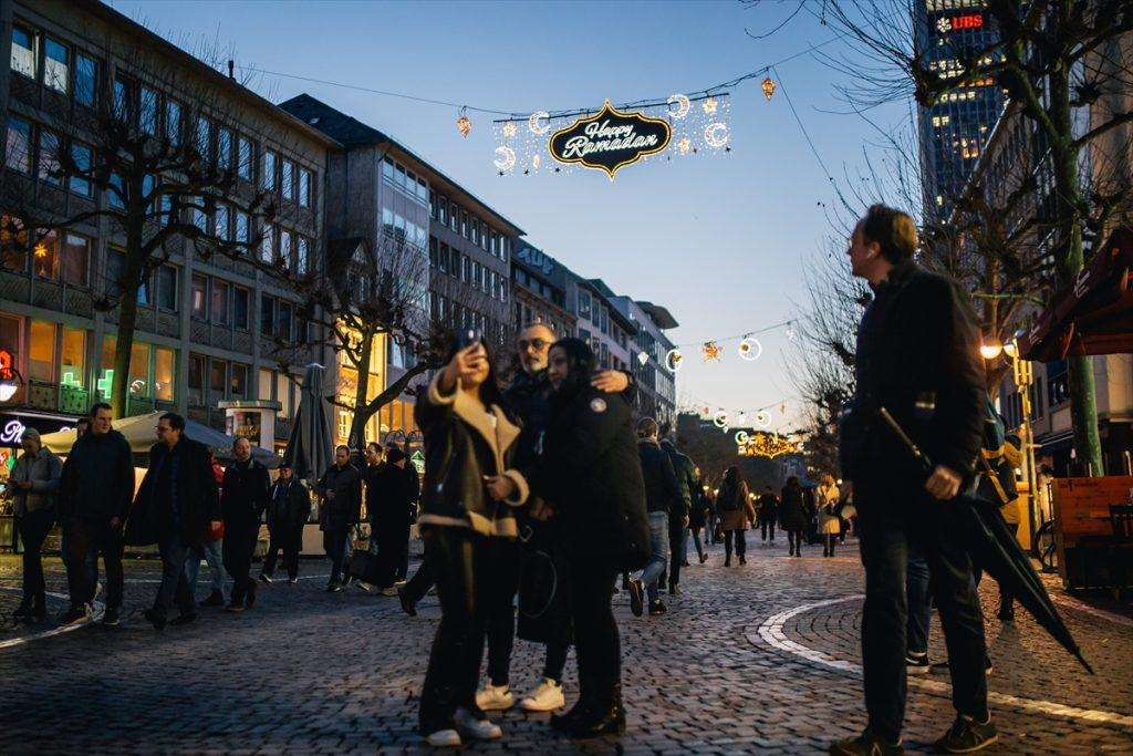 Ramazanski ukrasi u Frankfurtu/ Foto: Anadolu