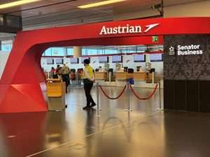 zračna luka Beč, austrian airlines