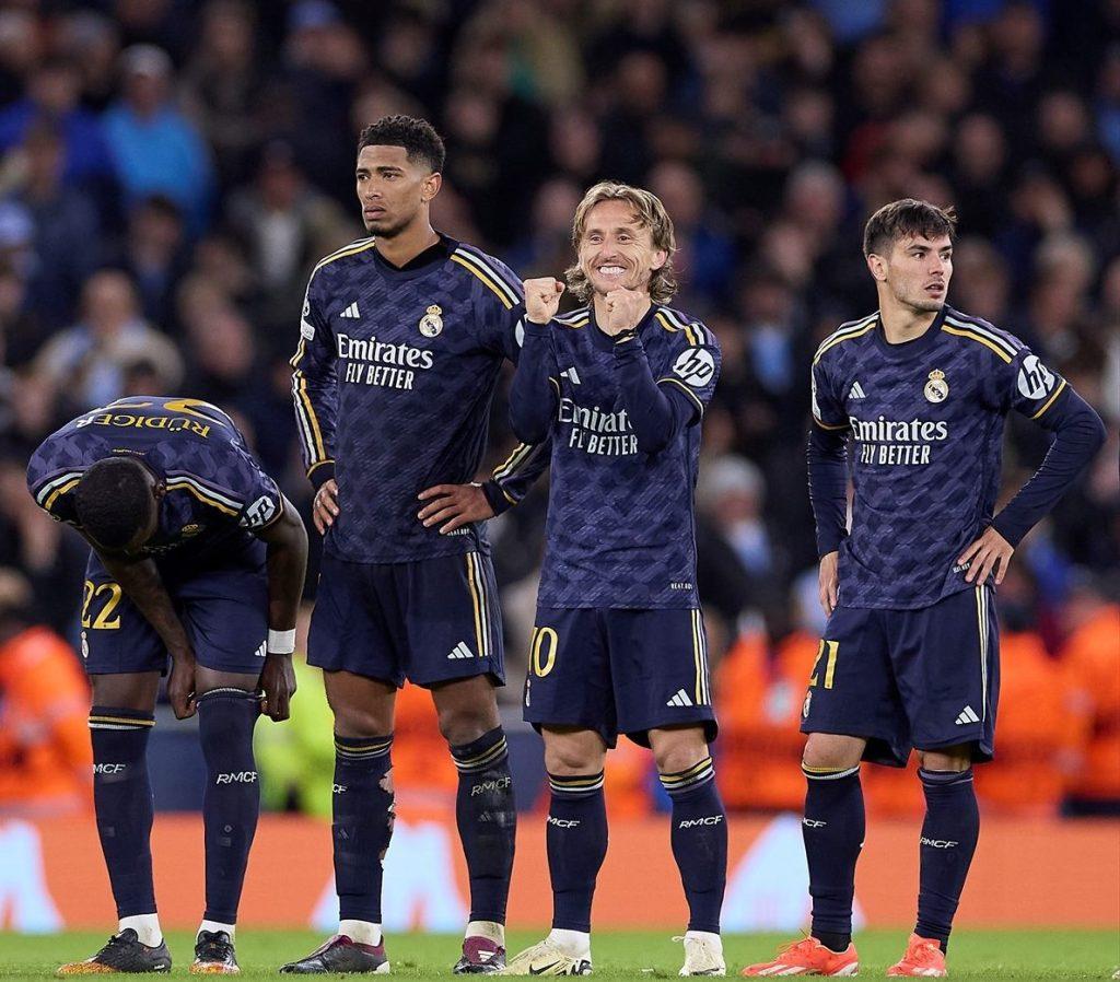 Antonio Rudiger, Jude Bellingham, Luka Modrić i Brahim Diaz / Foto: Anadolu