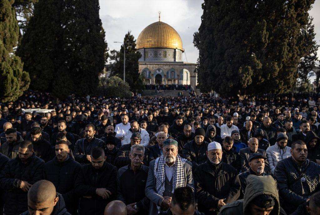 Ramazanski bajram u džamiji u Jeruzalemu / Foto: Anadolu