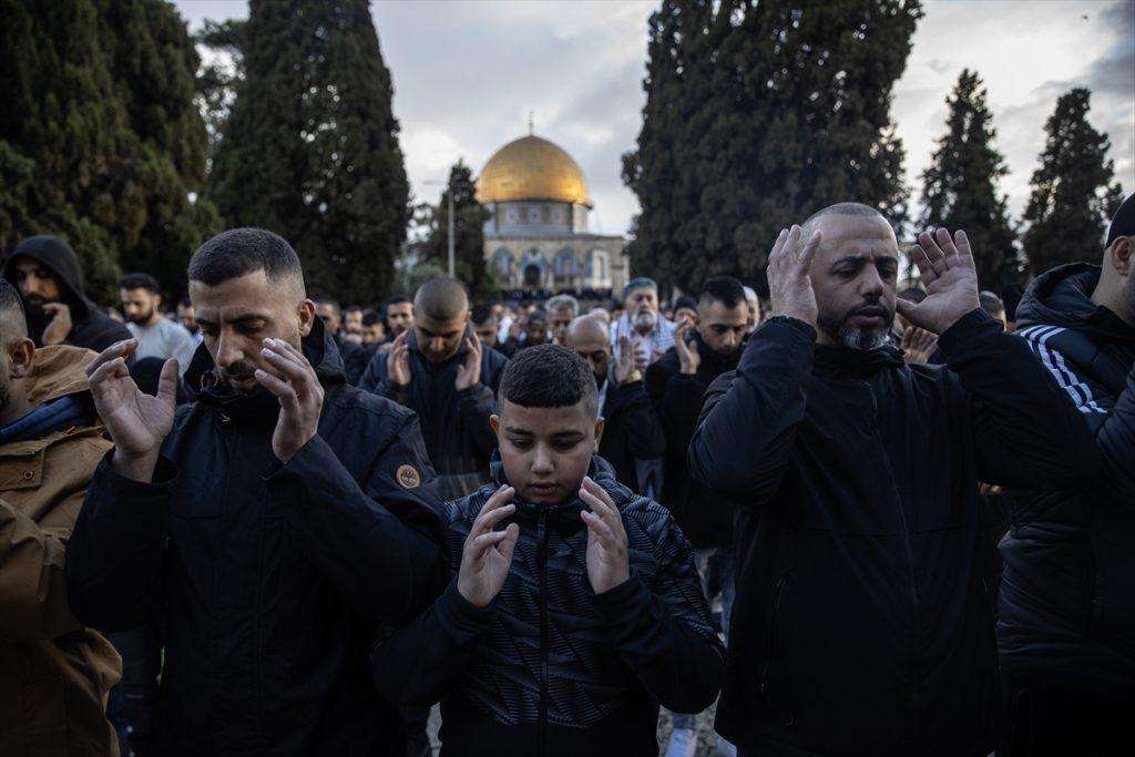 Ramazanski bajram u džamiji u Jeruzalemu / Foto: Anadolu