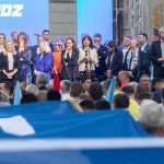 Predizborni skup HDZ-a u Zagrebu / Foto: Hina