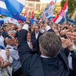 Predizborni skup HDZ-a u Zagrebu / Foto: Hina