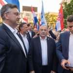 Predizborni skup HDZ-a u Zagrebu / Foto: Hina