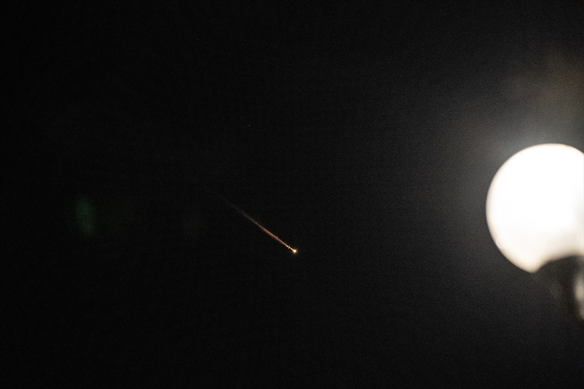 Izraelska protuzračna obrana na nebu iznad Tel Aviv / Foto: Anadolu