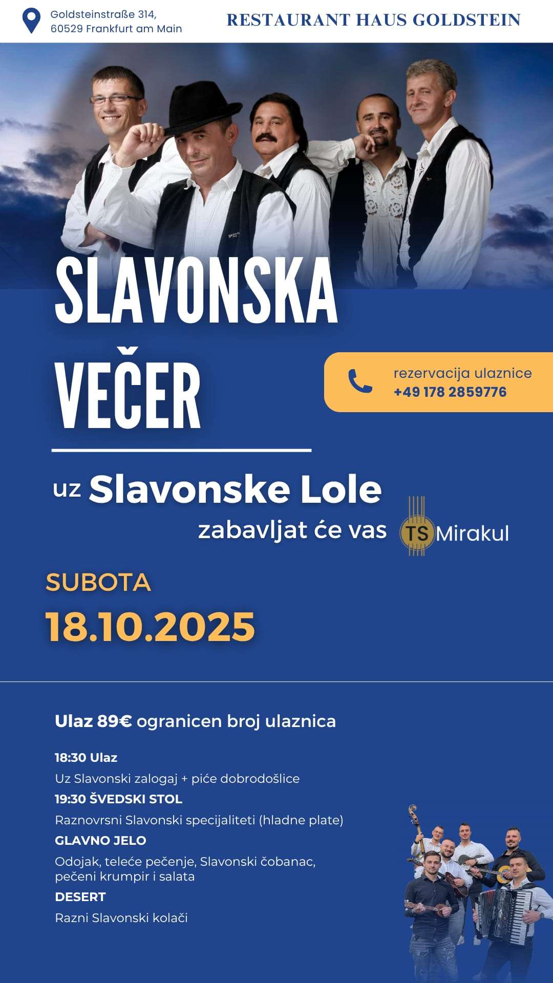 Najava "Slavonske večeri"