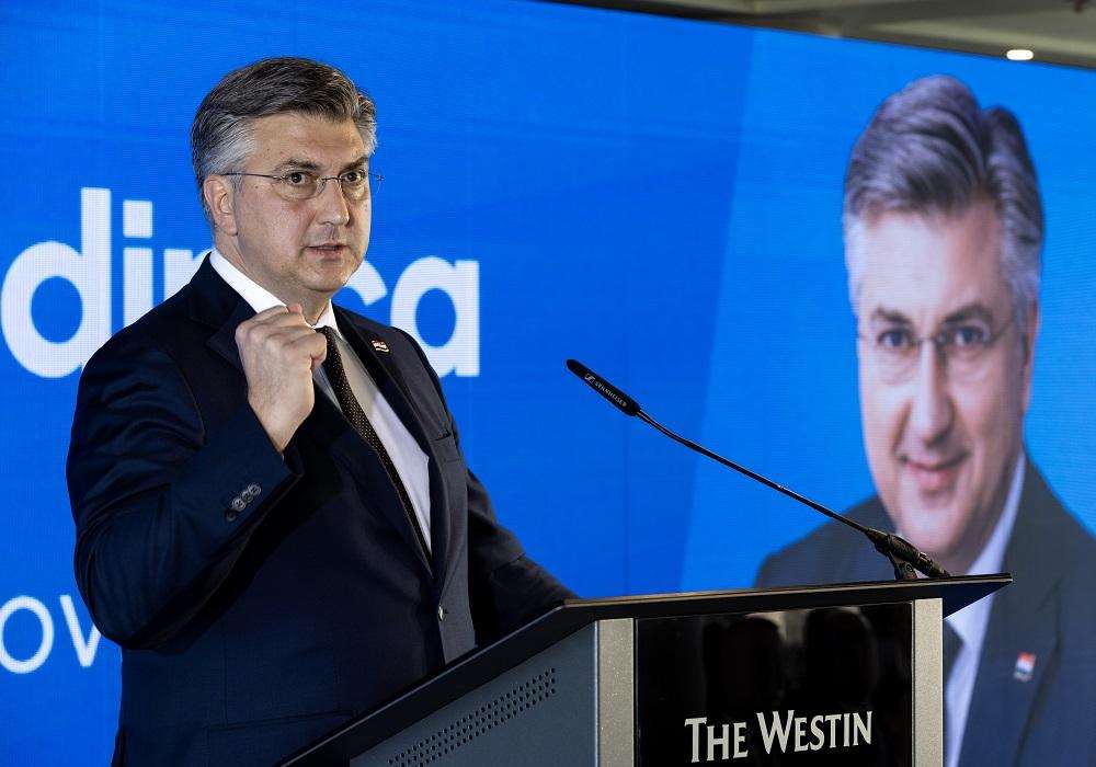 Na slici Andrej Plenković / Foto: Hina