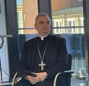 Nuncij Nikola Eterović na promociji knjige Tiha moć - diplomacija Svete stolice / Foto: Fenix (SIM)