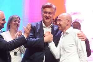 Andrej Plenković i Damir Krstičević / Foto: Hina