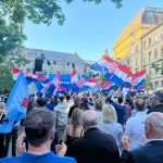 Predizborni skup HDZ-a u Zagrebu / Foto: Fenix (DoraP)