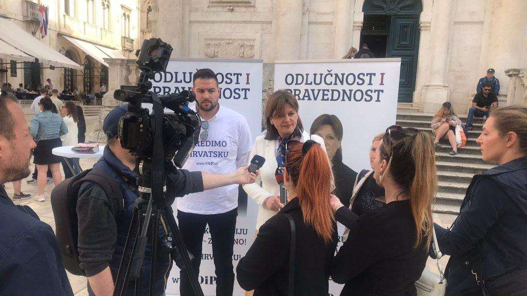 Karolina Vidović Krišto u Dubrovniku / Foto: OiP