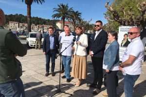 Predizborni skup u Makarskoj / Foto: OiP