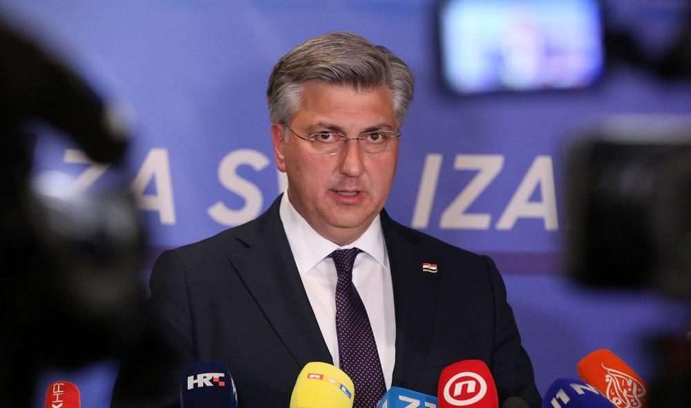 Na slici Andrej Plenković / Foto: Hina