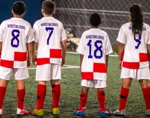PONOSNI SU: Brazilski dječaci dobili nove hrvatske dresove Foto: Fenix (DRC)