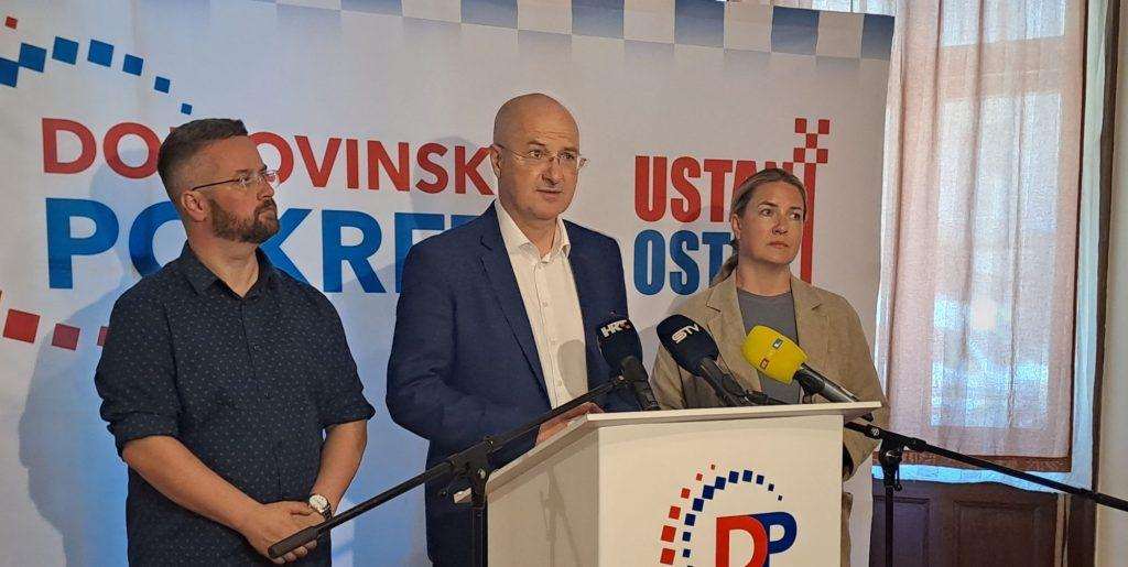Press konferencija Domovinskog pokreta