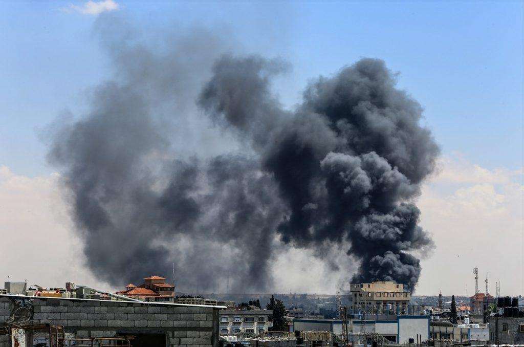 Izraelski napad na Rafah / Foto: Anadolu