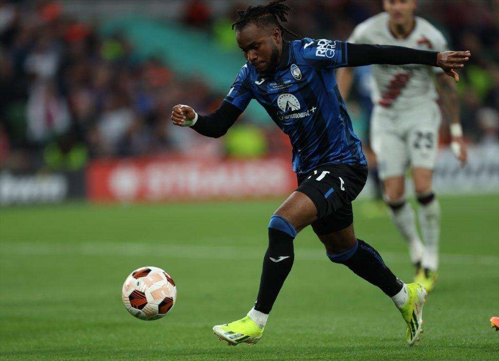 Ademola Lookman, strijelac sva tri pogotka na utakmici / Foto: Anadolu
