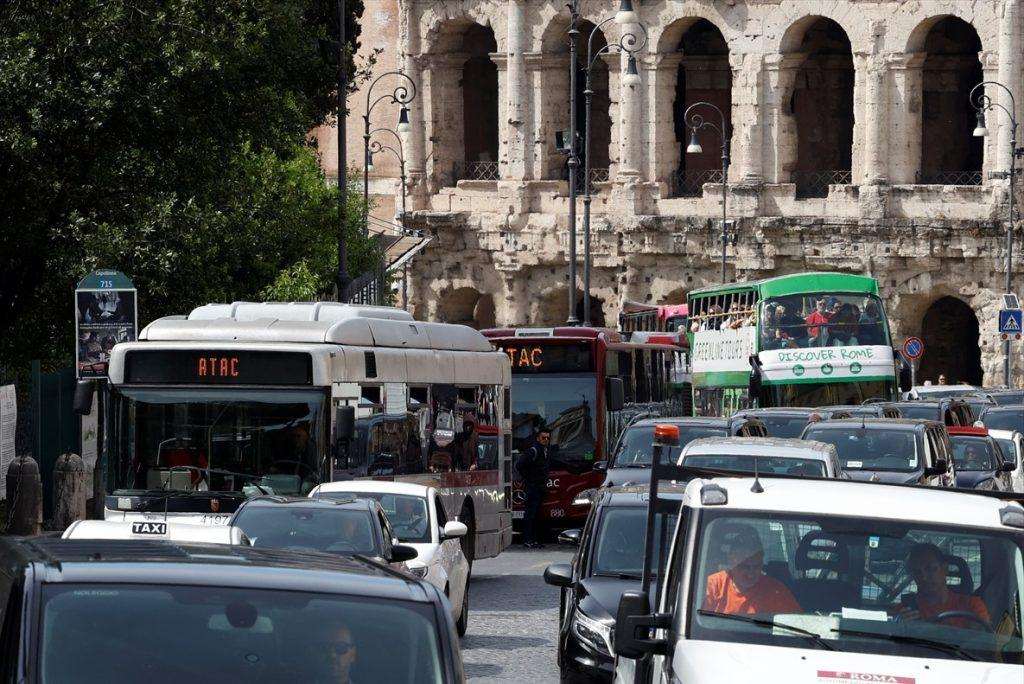 Štrajk javnog prijevoza u Rim / Foto: Anadolu