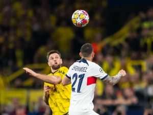 Detalj s utakmice Borussia - PSG / Foto: Anadolu