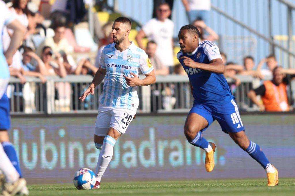 Detalj s utakmice Rijeke i Dinama / Foto: Hina