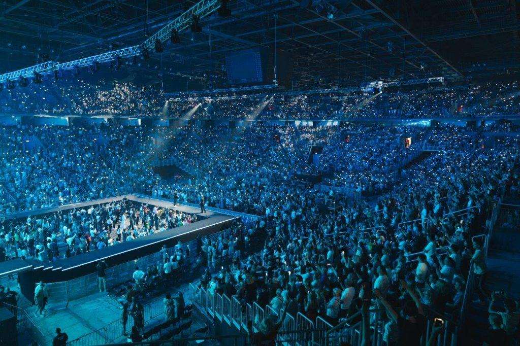 Publika na koncertu Progledaj srcem u Areni Zagreb / Foto: Fenix (Bagado)