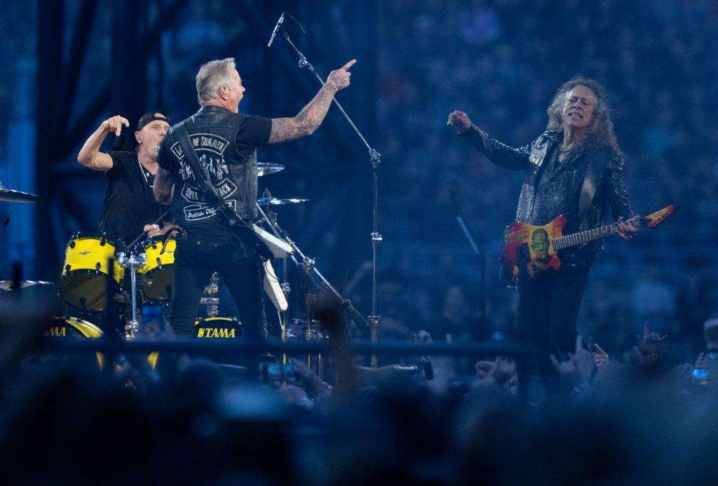 Četveročlana američka grupa Metallica predvođena pjevačem Jamesom Hetfieldom / Foto: Sven Hoppe/dpa