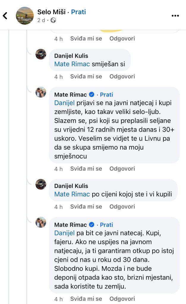 ODGOVOR STANOVNIKA BUŠKOBLATSKIH SELA MATI RIMCU: U svom obraćanju obmanjuje javnost i iznosite mnoštvo neistina ODGOVOR STANOVNIKA BUŠKOBLATSKIH SELA MATI RIMCU: U svom obraćanju obmanjuje javnost i iznosite mnoštvo neistina