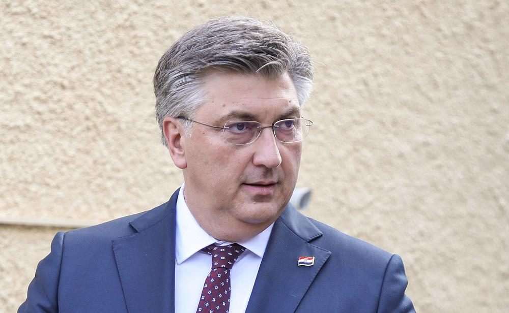 Na slici Andrej Plenković / Foto: Hina