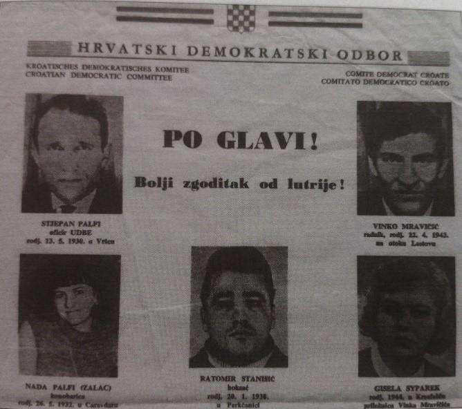 Atentatori na obitelj Deželić u emigrantskom tisku / Foto: Osobni arhiv obitelji