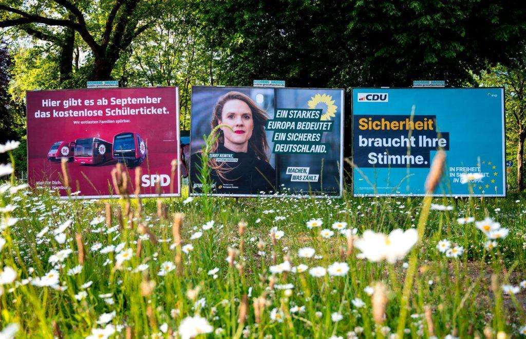 Plakati za europske izbore u Njemačkoj / Foto: Daniel Bockwald/dpa