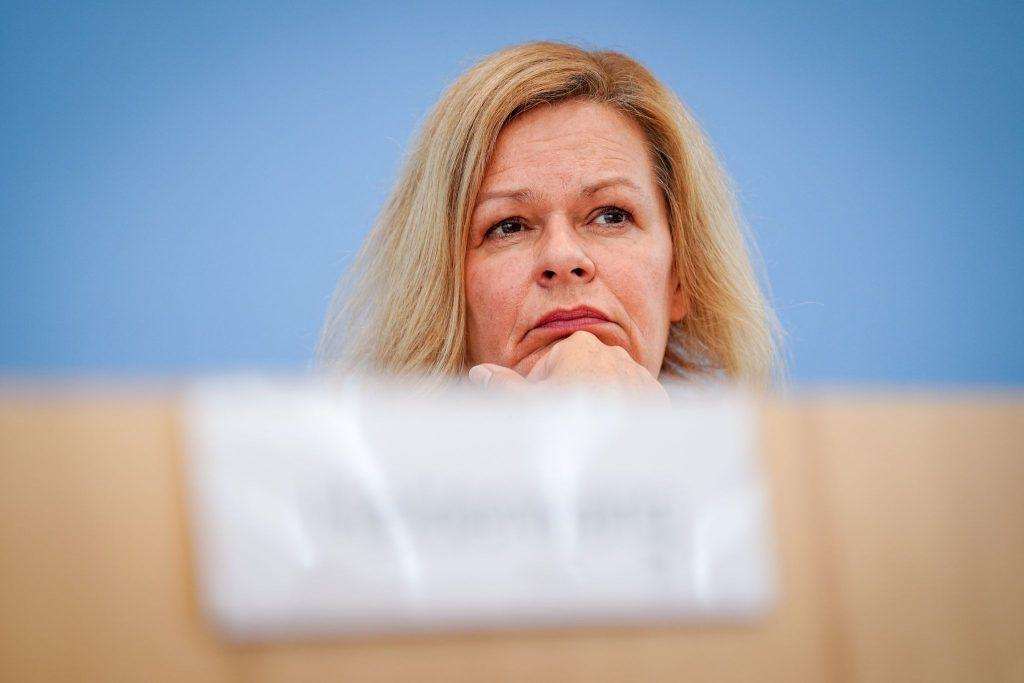 Nancy Faeser/ Foto: Kay Nietfeld/dpa