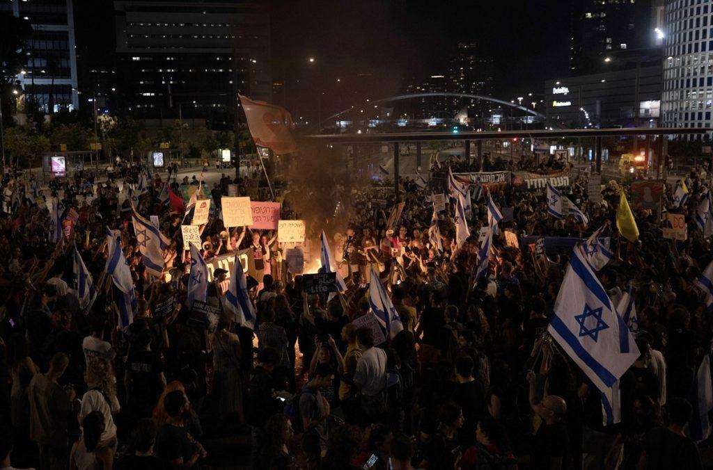 Izraelski prosvjed u Tel Avivu / Foto: Anadolu