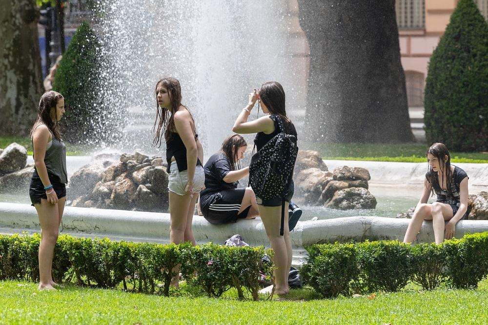 Toplinski val u Zagrebu