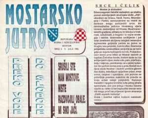 REAKCIJA ZBOG DIZANJA TENZIJA I DEZINFORMIRANJA JAVNOSTI: Tko je oslobodio Mostar 1992. godine?