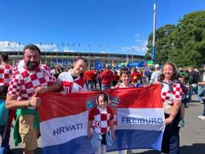 POGLEDAJTE FOTOGALERIJU: Berlin je u subotu na nekoliko sati postao "hrvatski grad", Hrvati su stigli iz cijele Europe Navijači / Foto: Fenix (SIM)