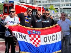POGLEDAJTE FOTOGALERIJU: Berlin je u subotu na nekoliko sati postao "hrvatski grad", Hrvati su stigli iz cijele Europe Navijači / Foto: Fenix (SIM)