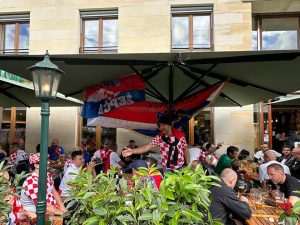 POGLEDAJTE FOTOGALERIJU: Berlin je u subotu na nekoliko sati postao "hrvatski grad", Hrvati su stigli iz cijele Europe Foto: Fenix (SIM)