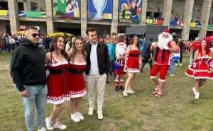 Hrvatski navijači nakon utakmice Hrvatska - Španjolska