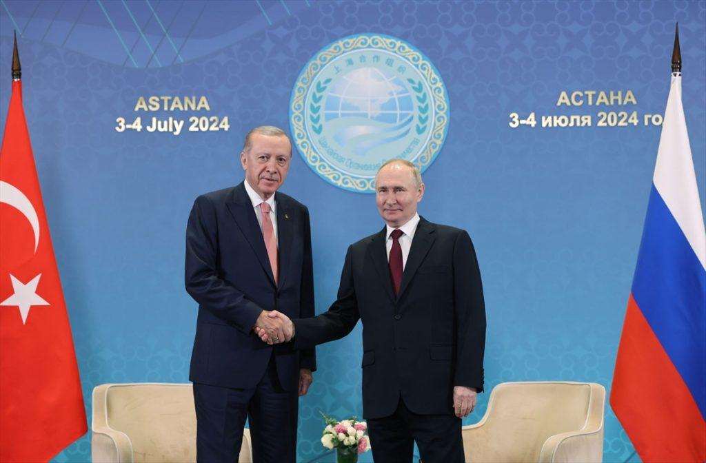 Razgovor Erdogana i Putina u Astani / Foto: Anadolu