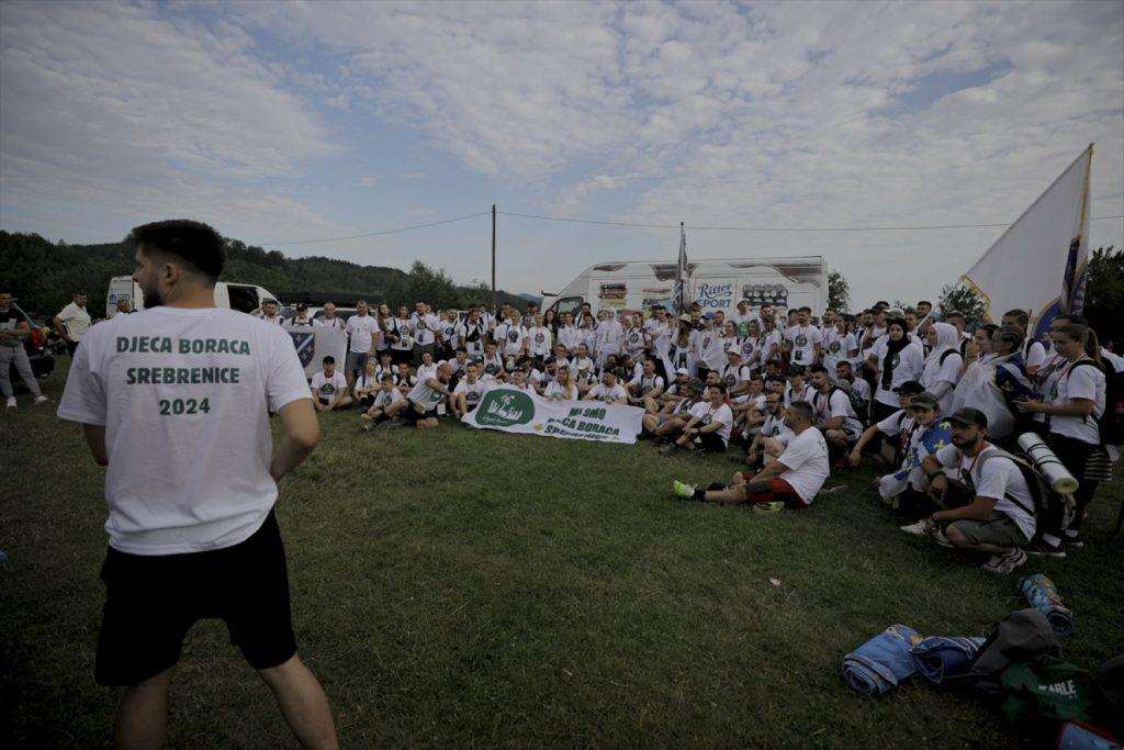 Sudionici Marša mira za Srebrenicu / Foto: Anadolu