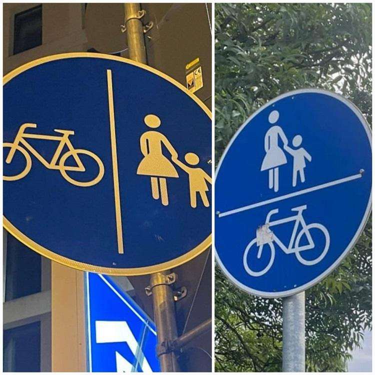 OVA DVA PROMETNA ZNAKA IZGLEDAJU GOTOVO ISTO: Izbjegnite svađu i ljutnju jer postoji bitna razlika OVA DVA PROMETNA ZNAKA IZGLEDAJU GOTOVO ISTO: Izbjegnite svađu i ljutnju jer postoji bitna razlika