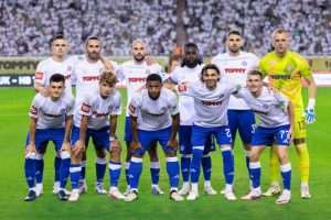 PRED PUNIM POLJUDOM: Hajduk s 2:0 svladao goste s Farskih otoka