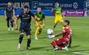 PRVA UTAKMICA NOVE SEZONE: Dinamo s 5:0 "pregazio" Istru, Dani Olmo pozdravio navijače Dinama u poluvremenu utakmice Detalj s utakmice Dinamo - Istra / Foto: Hina