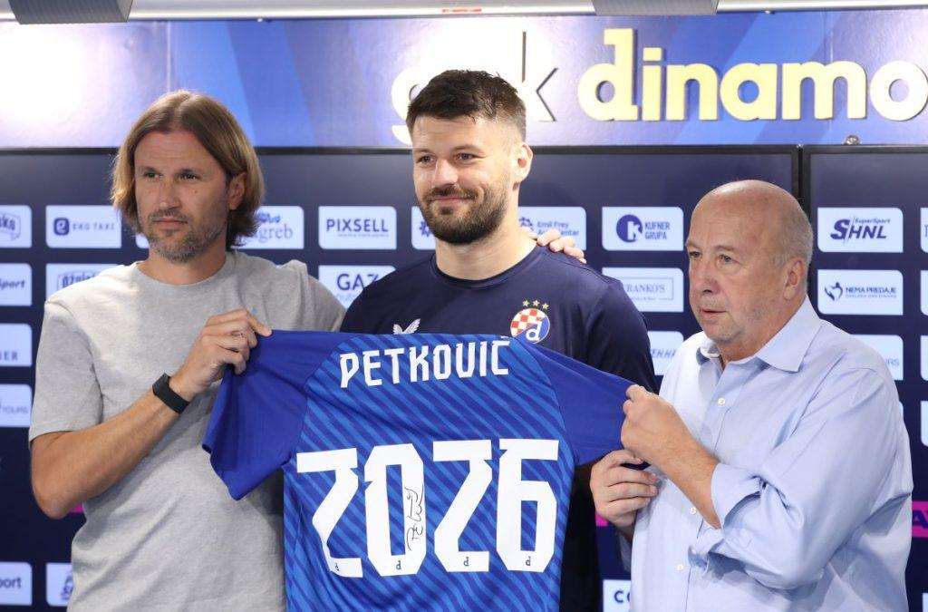 Marko Marić sa Brunom Petkovićem i Velimirom Zajecom / Foto: Hina