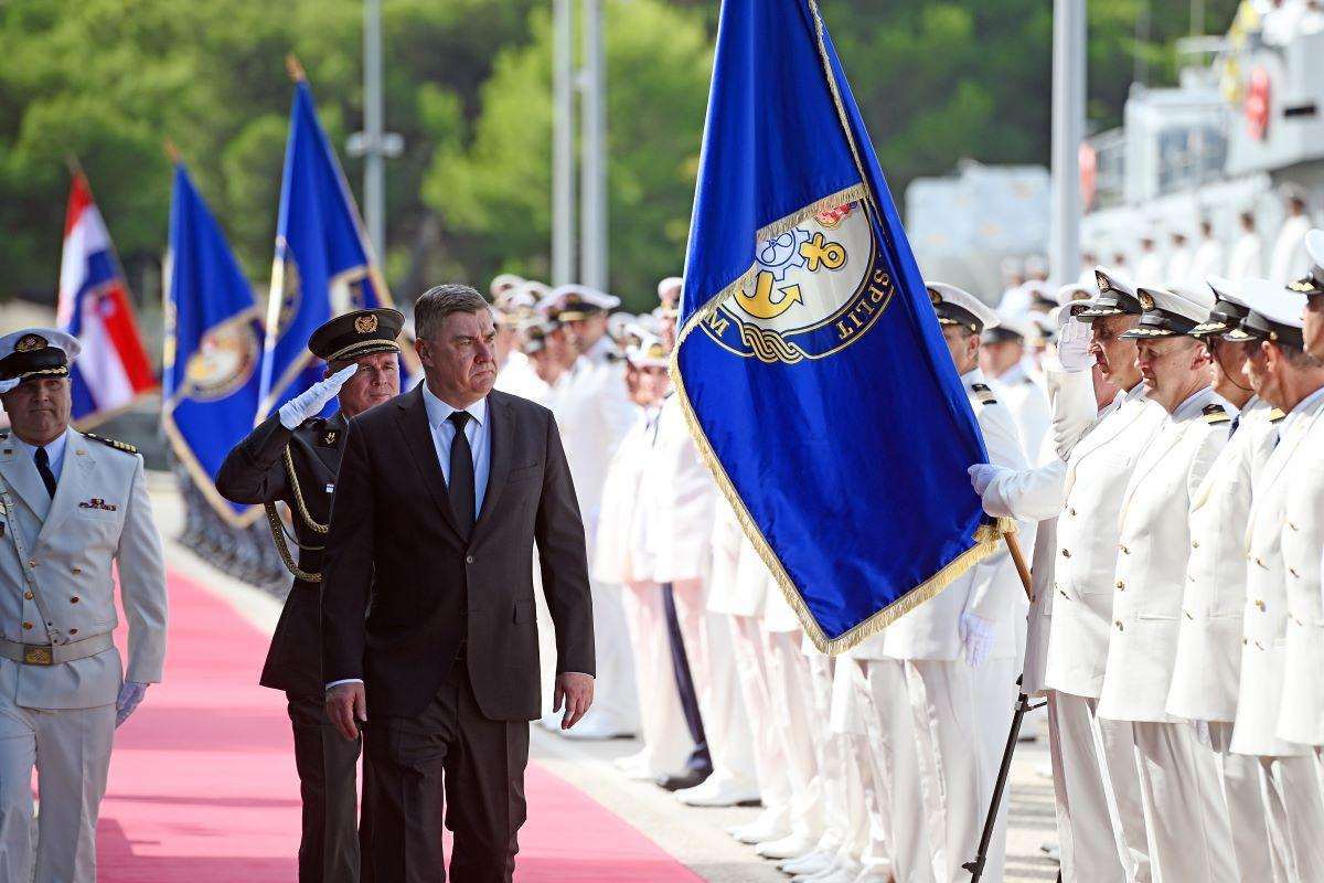 Predsjednik Milanović na obilježavanju Dana HRM-a / Foto: Hina