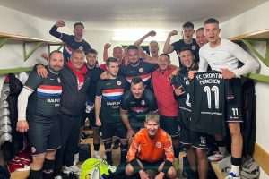 USPJEŠAN 3, 2, 1 VIKEND CROATIJE MÜNCHEN: Prva momčad upisala pobjedu od 3:0, druga pobjedu od 2:0, a ženska ekipa pobijedila s 1:0 Druga momčad Croatije München / Foto: Fenix (Z. Zubaj)